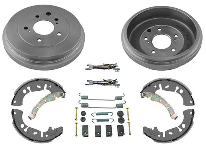 Rear Drums Brake Shoes & Spring Kit For Nissan Sentra 13-22 REF 432063SG0C