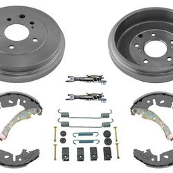 Rear Drums Brake Shoes & Spring Kit for Nissan Sentra 13-22 REF 432063SG0C