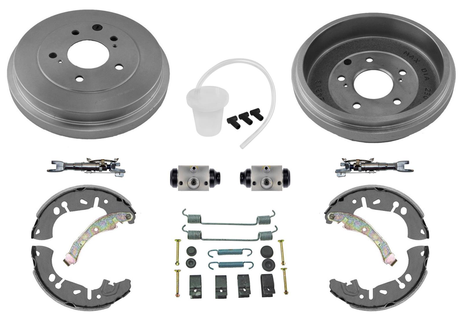 Rear Drums Brake Shoes & Spring Kit for Nissan Sentra 13-22 REF 432063SG0C