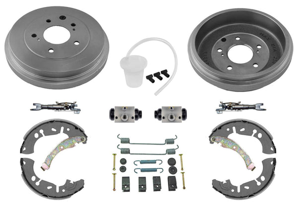 Rear Drums Brake Shoes & Spring Kit for Nissan Sentra 13-22 REF 432063SG0C