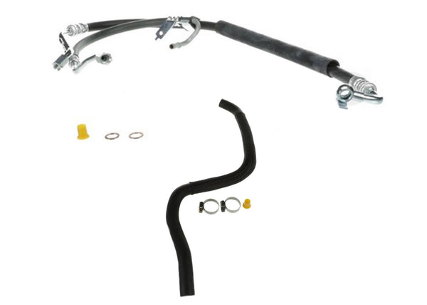 Power Steering Pressure & Return Hose Tube Kit for Subaru Legacy 06-09 Natural