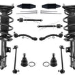 Front Struts Lower Ball Joints Tie Rods & Links For Hyundai Elantra GT 2013-17