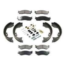 Ceramic Heavy Duty Pads With Parking Brakes Springs For 2006-08 Ram 2500 Pick Up