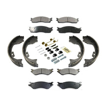 Ceramic Heavy Duty Pads With Parking Brakes Springs 06-08 for Ram 3500 Pick Up