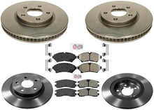 AME Carbon Performance Disc Brake Rotors Pads for Cadillac Seville STS 98-02