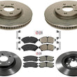 AME Carbon Performance Disc Brake Rotors Pads for Cadillac Seville STS 98-02