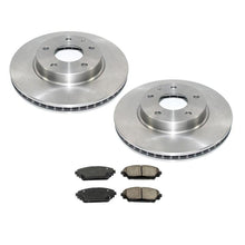 Discos de freno delanteros Pastillas cerámicas para Mazda CX-3 2.0L 16-20 Tracción delantera
