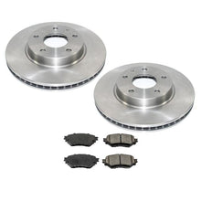 Rotores de disco de freno delanteros Pastillas de cerámica para Mazda 3 2.0L 2014-2016 fabricado en México