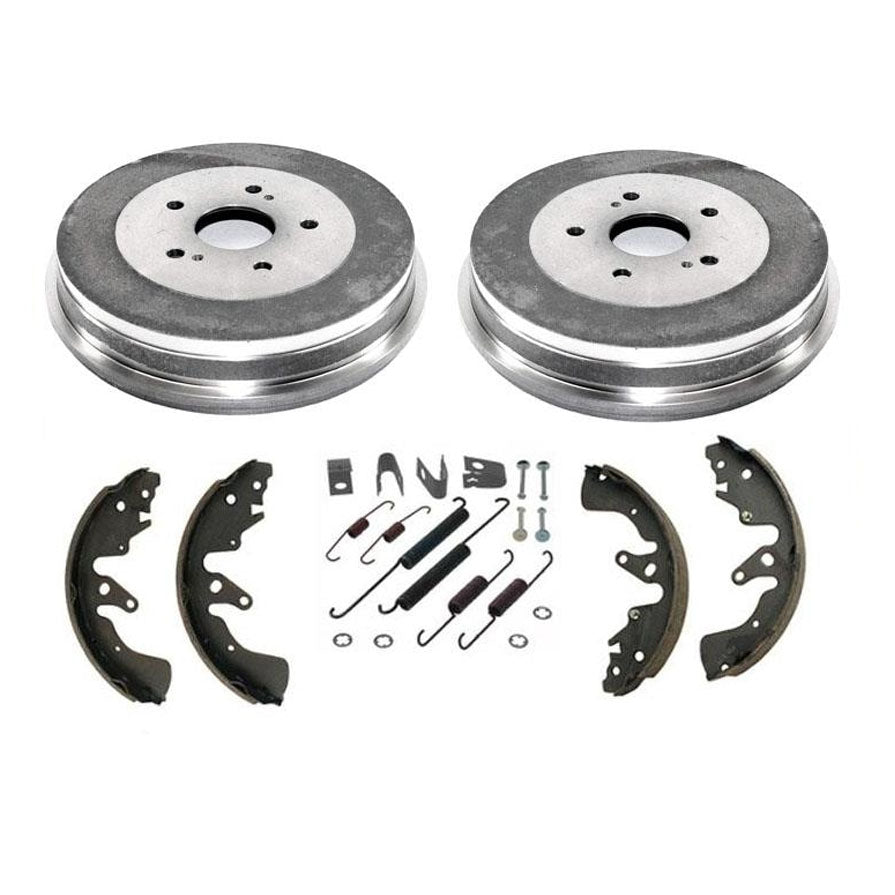 Todos los tambores de freno trasero, resortes de zapatas, 4 piezas para Suzuki Grand Vitara 06-08