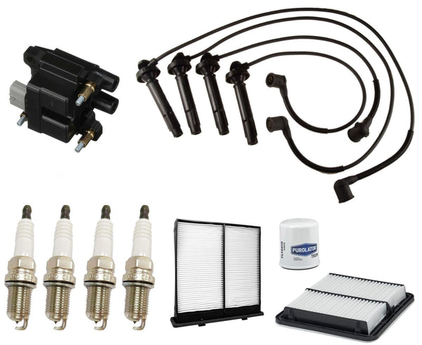 Igntion Coil Spark Plugs Wires & Filters For Impreza 2.5L 2011 Natural Aspirted