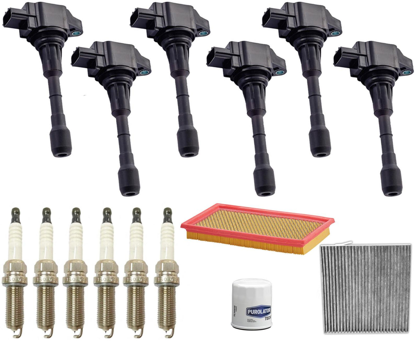 Direct Ignition Coils Spark Plugs & Filters For Nissan Altima 3.5L V6 2007-2013