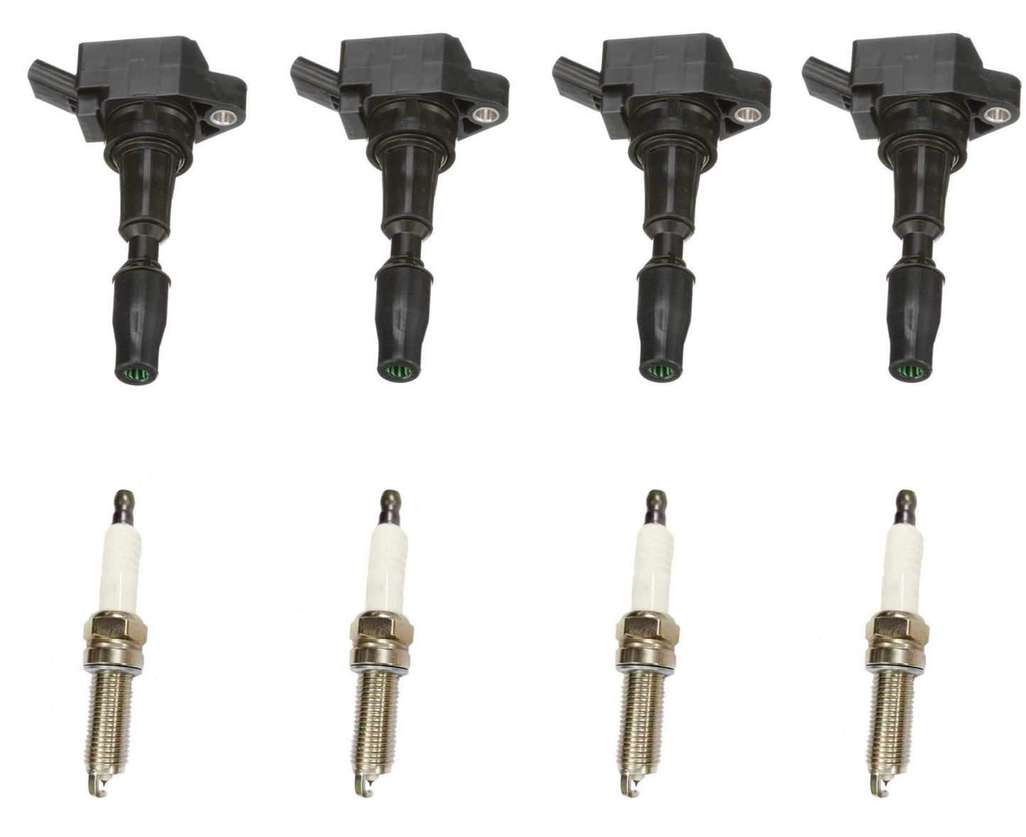 4 Direct Ignition Coils & Spark Plugs For Hyundai Sonata 2.0L Turbo 2015-2019