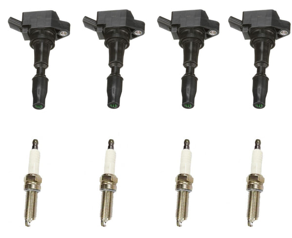 4 Direct Ignition Coils & Spark Plugs For Hyundai Santa Fe 2.4L 2019-2020