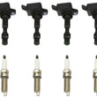 4 Direct Ignition Coils & Platinum Spark Plugs For Hyundai Elantra 2.0L 15-2020