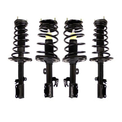 Puntales de resorte helicoidales completos Ft & Rr para Toyota Camry 3.0L 4 puertas 4 piezas 04-06