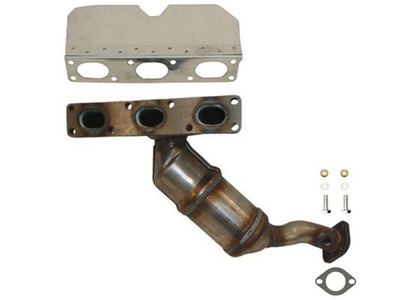 Rear Catalytic Converter W/ Exhaust Manifold for BMW 525I 2001-2003 2.5L