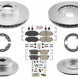 Improved Performance Disc Brake Rotors Pads Parking Shoes for Honda Element