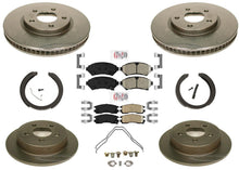 AME Carbon Performance Disc Brake Rotors Pads for Chevrolet Monte Carlo 00-05