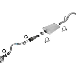 01 Cherokee 4.0L With California Emissions (2) Converter Muffler Exhaust System