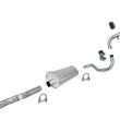 88-94 Ford F250 F350 4x4 7.3L Diesel Muffler Exhaust System 133 Inch W/B