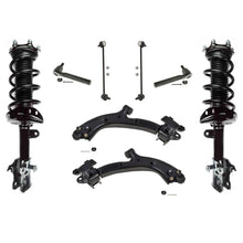 Brazos de control de puntales delanteros, varillas de amarre y enlaces para Honda CR-V 2007-2011 Vin "1"