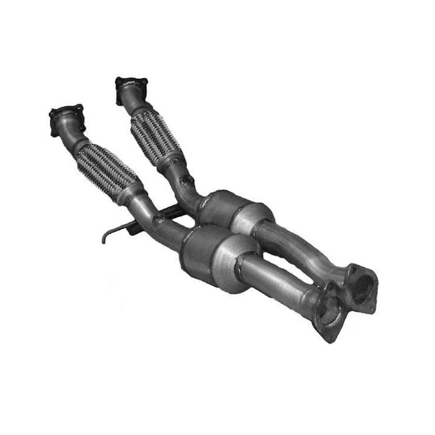 Para 07-14 Volvo XC90 3.2L Convertidor trasero debajo del automóvil y tubos flexibles HECHO en EE. UU.