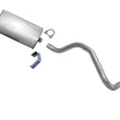 Weld on Rear Muffler Exhaust Tail Pipe For Astro Van 85-91 4.3 Rear Wheel Drive