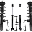Front Complete Struts Rear Shocks & Links Sway Links For Ford Taurus SHO 13-18