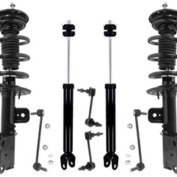 Front Complete Struts Rear Shocks & Links Sway Links For Ford Taurus SHO 13-18