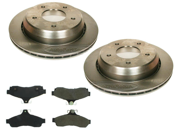 Para pastillas y rotores de freno trasero Chevrolet Impala SS 1994-1996