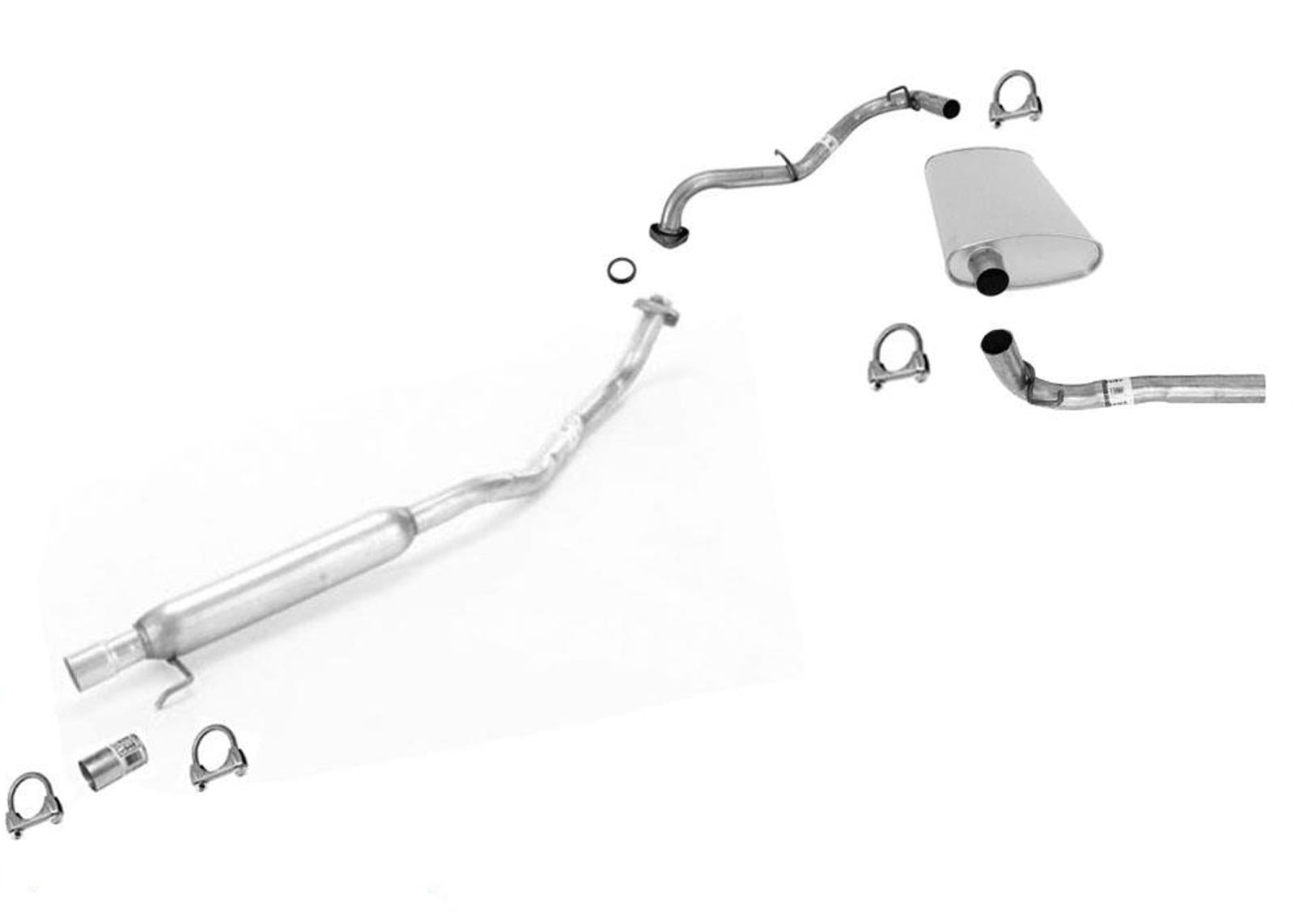 Se adapta al sistema de escape del tubo de cola del silenciador del tubo externo Vibe de tracción delantera 03-04