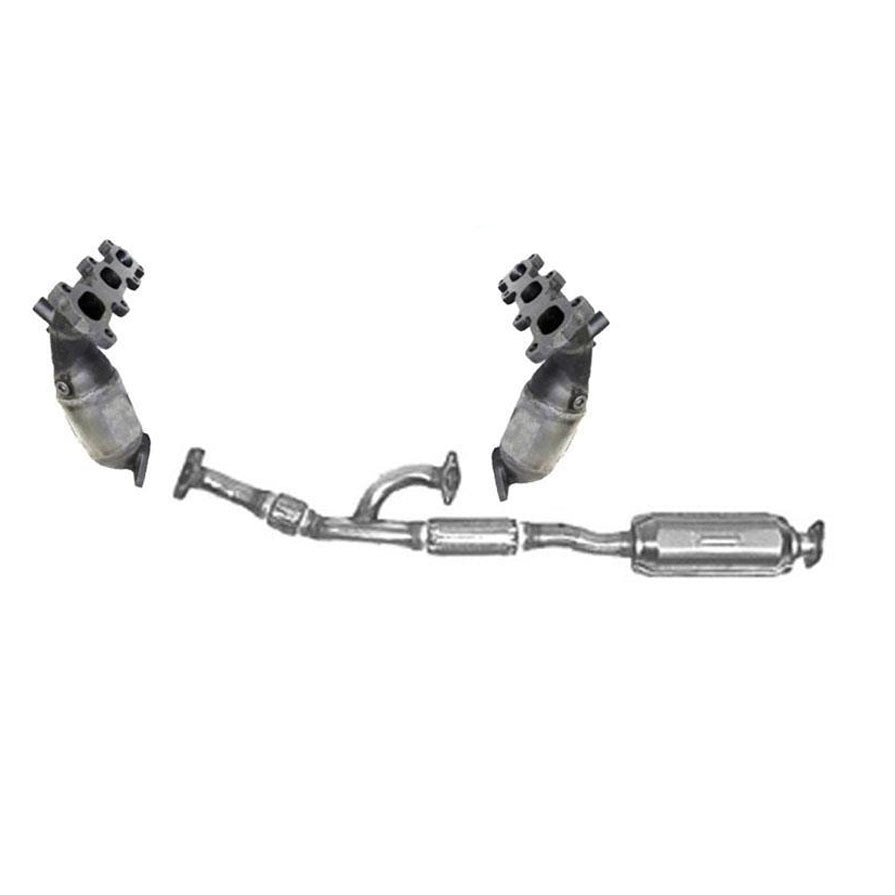 Convertidores de tubería delantera y trasera y en Y para Hyundai Tiburon 2.7L 03-07 HECHO EN EE. UU.