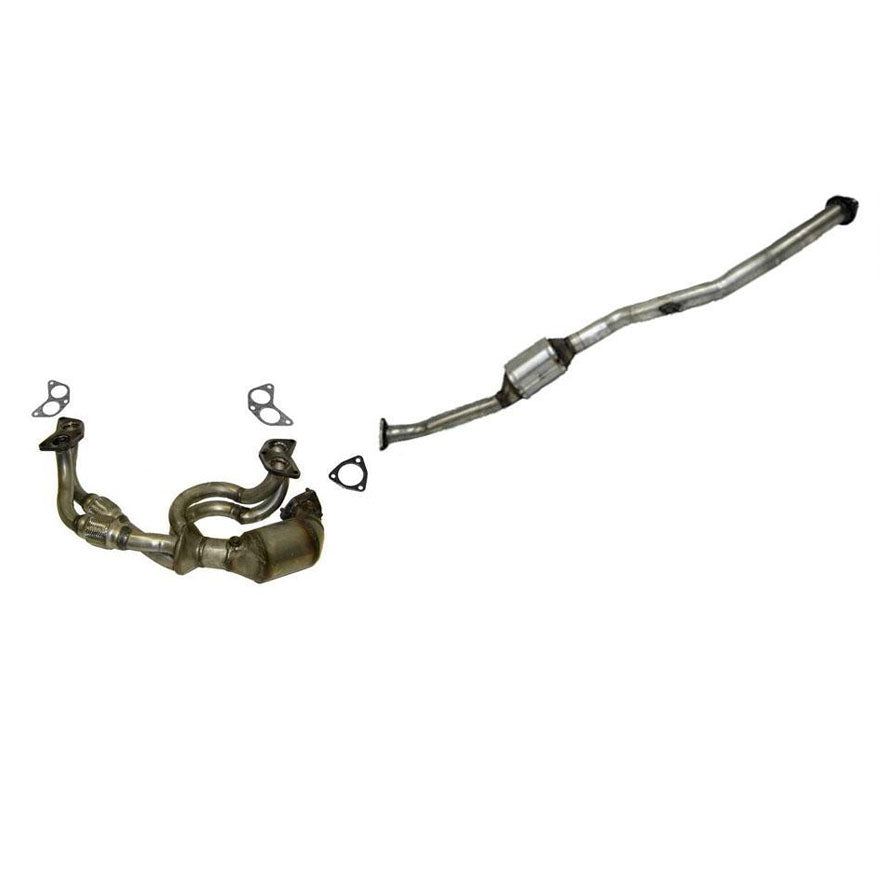 Front Rear Catalytic Converter For Subaru Legacy 2005-2009 2.5L Non Turbo