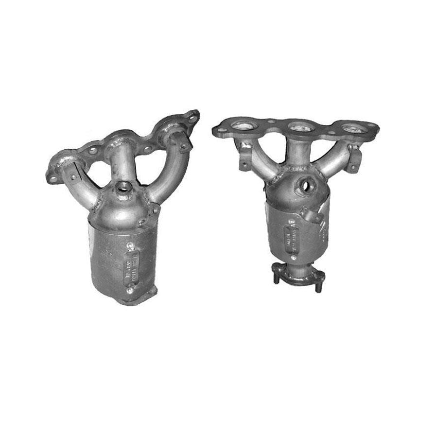 07-09 for Mitsubishi Outlander 3.0L Front & Rear Manifold Catalytic Converter