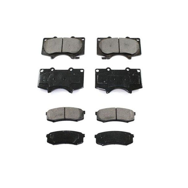 FRT & REAR Dash4 Ceramic Pads Fits 10-15 GX460 03-16 4 Runner CD976 CD606