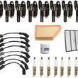 Ignition Wires Round Coils Spark Plugs & Filters For Camaro 6.2L 2011-2013