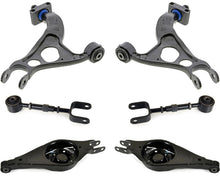 Mevotech Rear Upper & Lower & Lateral Control Arms For Ford Explorer 2011-2019