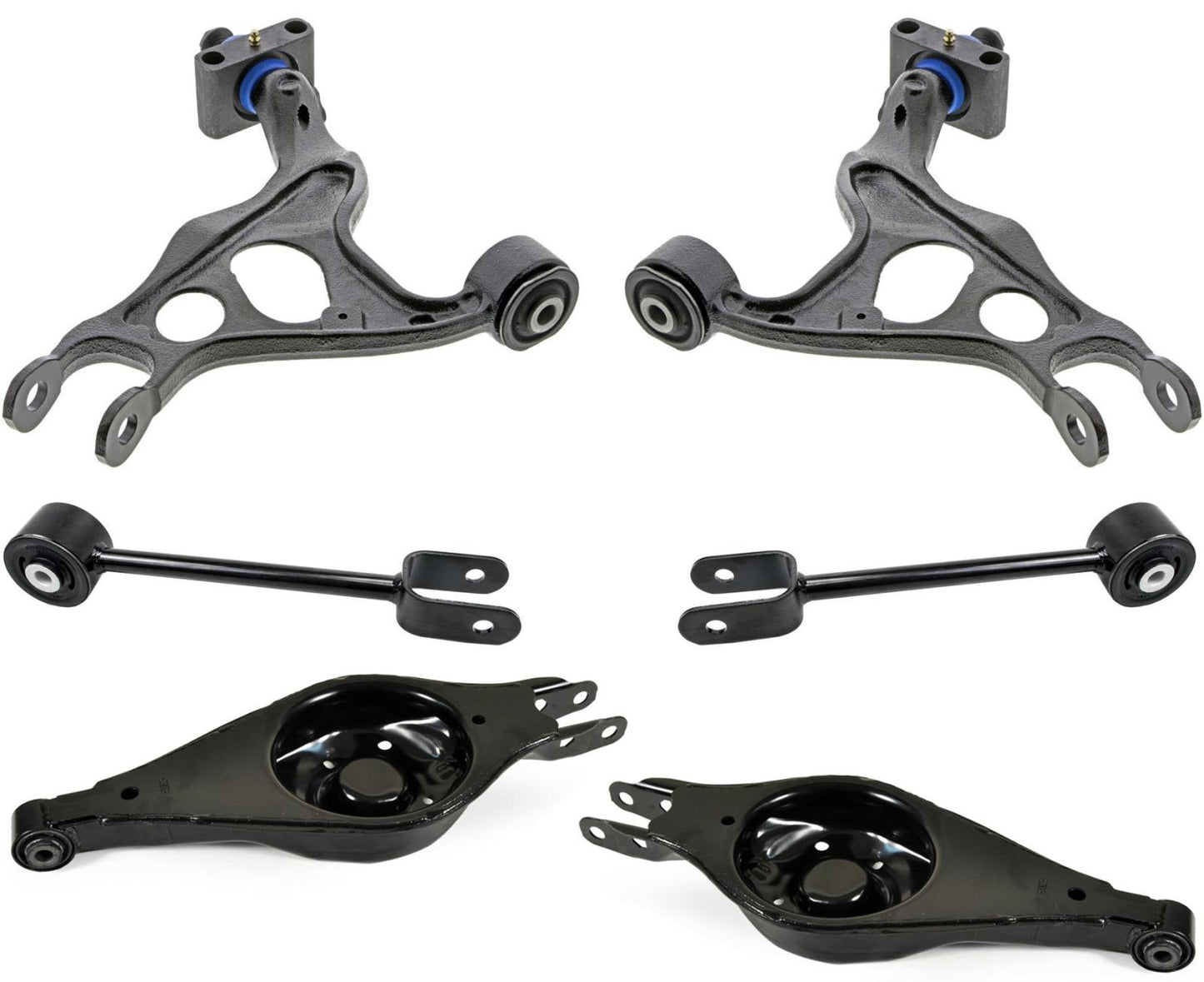 Mevotech Rear Upper & Lower & Trailing Control Arms For Ford Flex 2009-2019