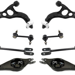 Rear Upper Lower Trailing Control Arms & Sway Bar Links For Ford Flex 2009-2011