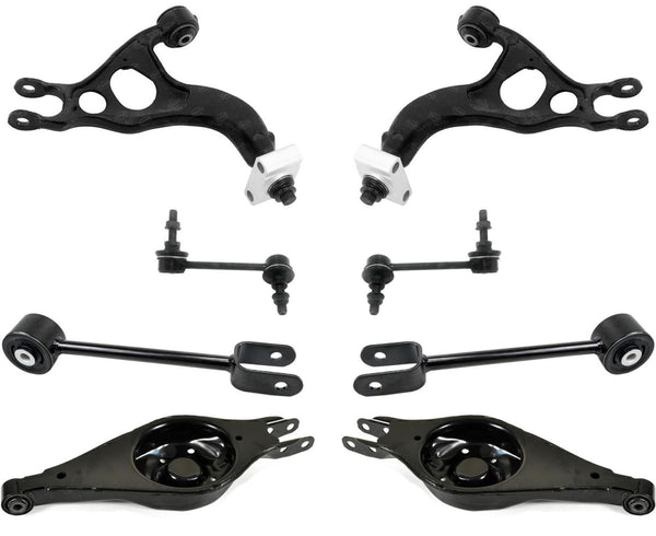 Rear Upper Lower Trailing Control Arms & Sway Bar Links For Ford Flex 2012-2019