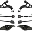 Rear Upper Lower Trailing & Lateral Control Arms For Ford Flex 2012-2019