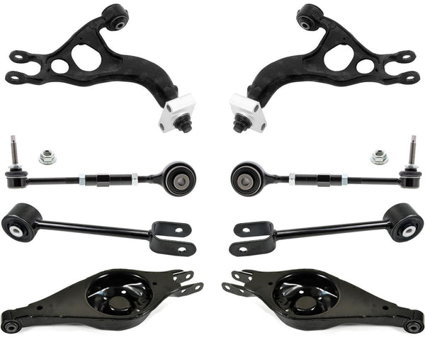 Rear Upper Lower Trailing & Lateral Control Arms For Ford Flex 2012-2019