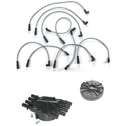New Ignition Spark Plug Wires Distributor Cap Rotor for 96-99 Chevy Pick Up V8