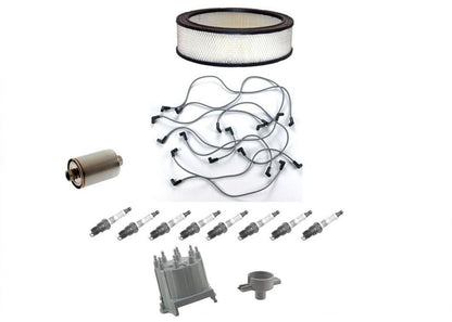 For 1987-1993 GMC 1500 Pick Up 5.7L Spark Plug Wires Filters Cap Rotor Tune Up