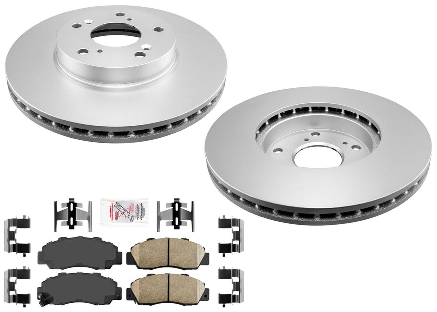 Improved Coated Disc Brake Rotors Pads for Honda Accord 1998-2002 V6 3.0L