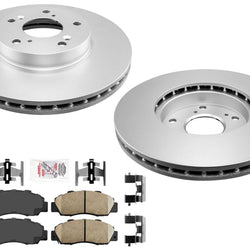 Improved Coated Disc Brake Rotors Pads for Honda Accord 1998-2002 V6 3.0L