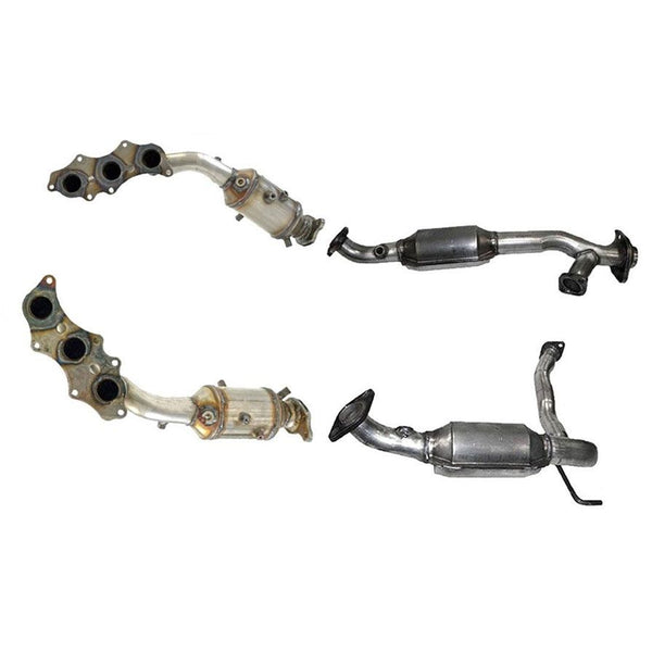 Fits 05-09 4 Runner GX470 4.7L (4) L & R Front & Rear Catalytic Converters