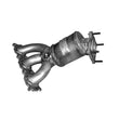 Fits for 08-12 Land Rover LR2 3.2L Pass Side Manifold Catalytic Converter