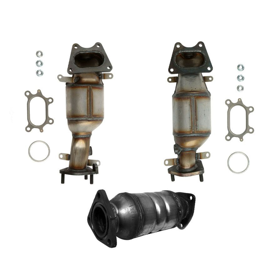 Front & Rear Catalytic Converters Made in USA 2003-2006 for Acura MDX