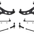 Fits 10-12 Taurus Flex (2) Control Arm With Bushings & Ball Joint Tie Rods 8Pc